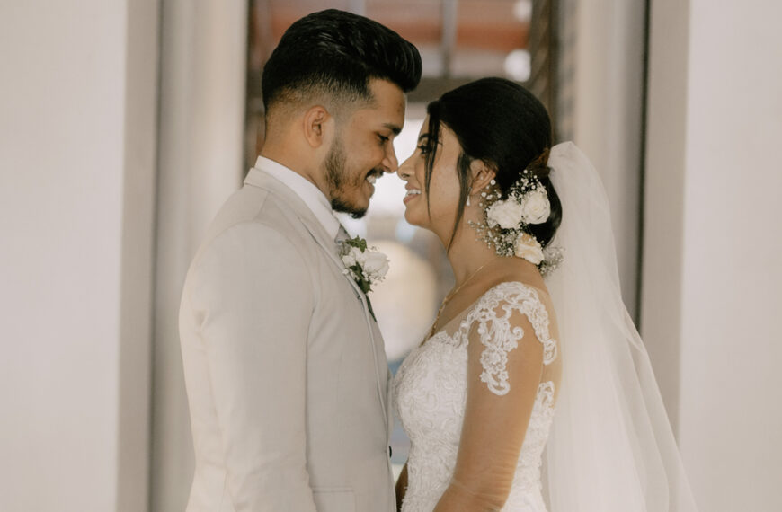 Bride and groom in elegant wedding attire sharing smiles, trust, and love during a Poruwa ceremony, representing Poruwa.lk | ශ්‍රී ලාංකීය මංගල යෝජනා, Mangala Yojana, wedding proposal website, Matrimony Sri Lanka, Sri Lanka matrimony, Lankan brides and grooms, Buddhist matrimony, Catholic marriage proposals, LankaMatrimony, and trusted marriage proposals in Sri Lanka.