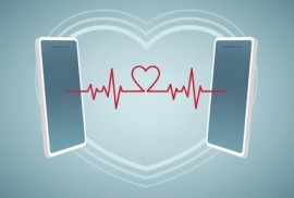 Heart rate displayed on a smartphone screen showing real-time health monitoring, symbolizing modern Sri Lankan matrimony, marriage proposals in Sri Lanka, mangala yojana, and secure online matchmaking through Poruwa.lk.