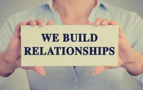 Text graphic stating “We build relationships” with a warm and inviting background, representing trusted Sri Lankan matrimony services, marriage proposals in Sri Lanka, mangala yojana, poruwa ceremony traditions, buddhist matrimony, catholic marriage proposals, and secure matchmaking through Poruwa.lk for Lanka brides and grooms.