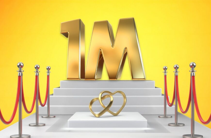 A podium displaying the number one, surrounded by red ropes, symbolizing victory and achievement.