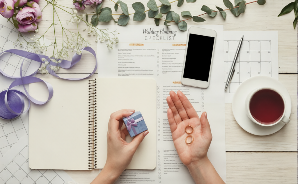 A Sri Lankan wedding planning checklist with tasks and timelines for organizing a memorable wedding event, including marriage preparations, mangala yojana guidance, marriage proposals in Sri Lanka, and planning tips for couples from Poruwa.lk | ශ්රී ලාංකීය මංගල යෝජනා. Helpful for lanka brides and grooms exploring matrimony Sri Lanka, srilanka matrimony, buddhist matrimony, catholic marriage proposals, and liyathabara marriage proposals in Sri Lanka.