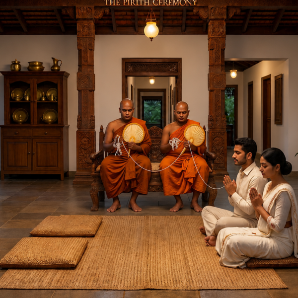 Let’s accurately understand the pre-wedding pirith chanting ceremony