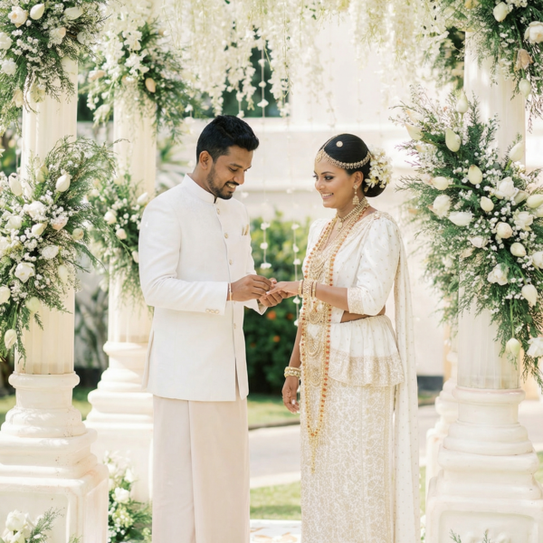 The Poruwa: A Symbol of purity and honour