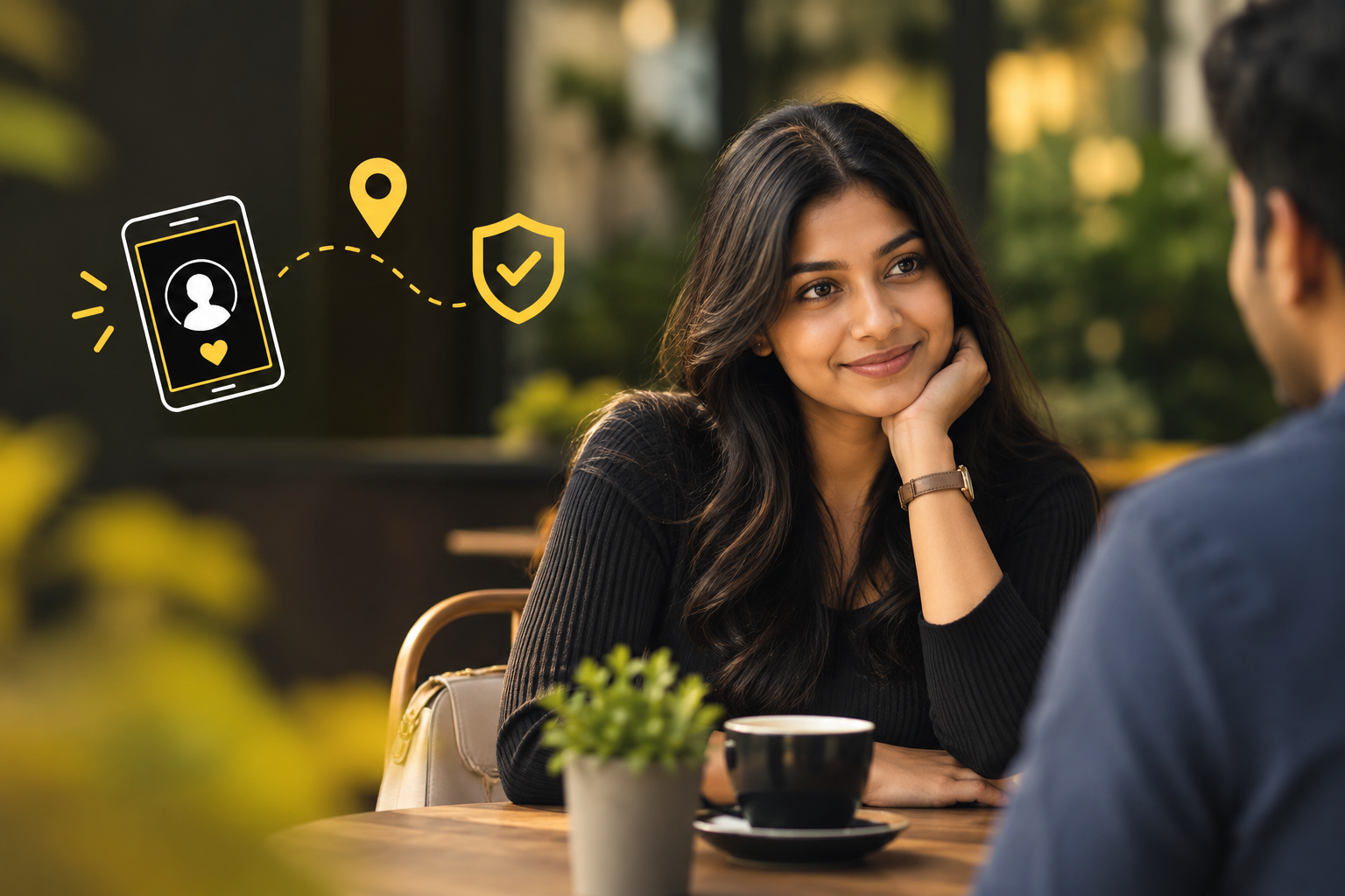 A person using a dating app on a smartphone, exploring profiles and swiping right for potential matches, marriage proposals in Sri Lanka, mangala yojana, matrimony Sri Lanka, srilanka matrimony, and මංගල යෝජනා.